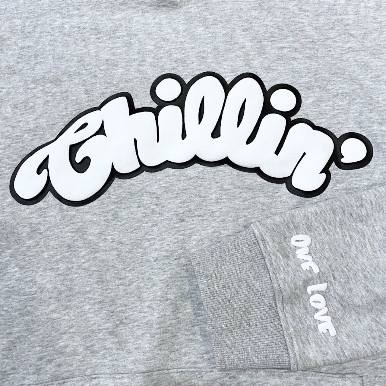 BIG LOGO SWEATSUIT SET - GREY