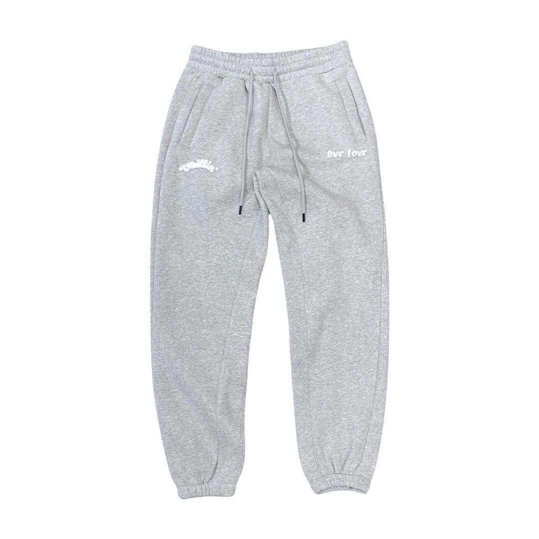 BIG LOGO SWEATSUIT SET - GREY