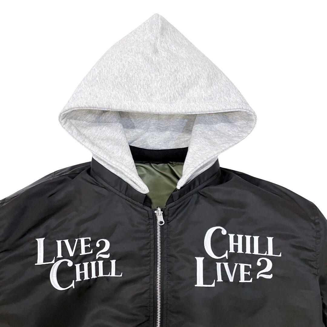 REVERSIBLE BOMBER JACKET
