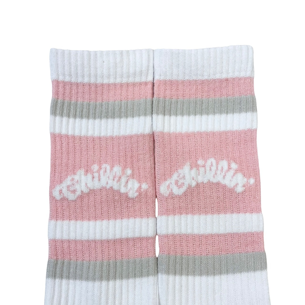 LUMINOUS LOGO SOCKS - PINK