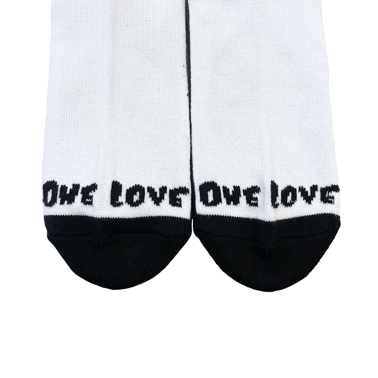 LUMINOUS LOGO SOCKS - BLACK