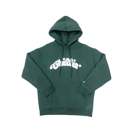 BIG LOGO SWEATSUIT SET - D.GREEN