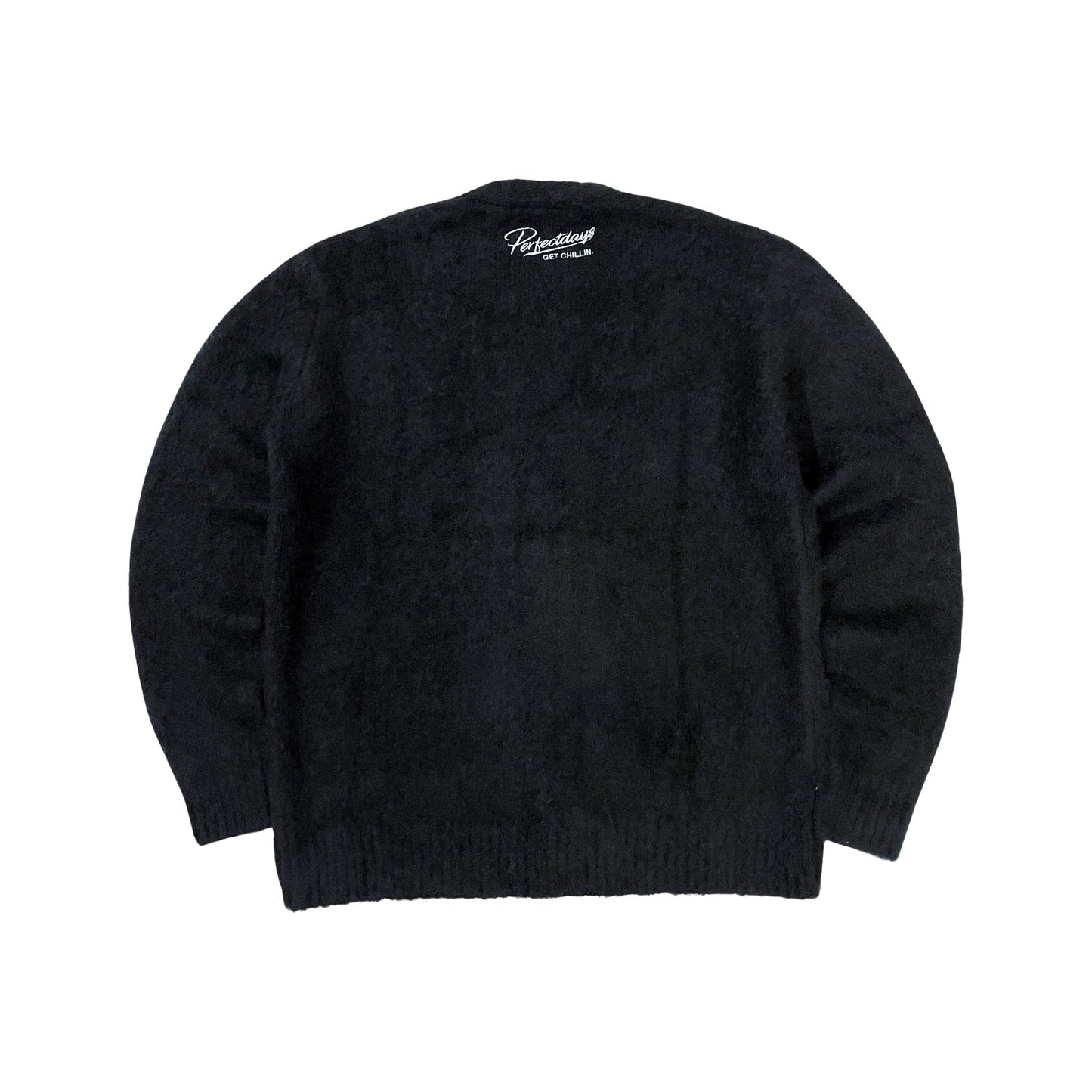 MOHAIR SUIT SET - BLACK