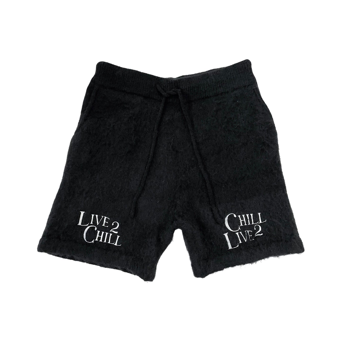 MOHAIR SUIT SET - BLACK