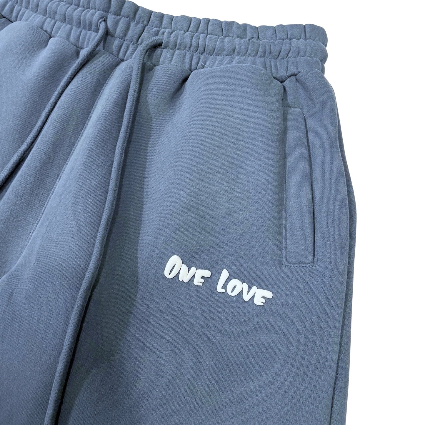 BIG LOGO SWEATSUIT SET - ASH BLUE