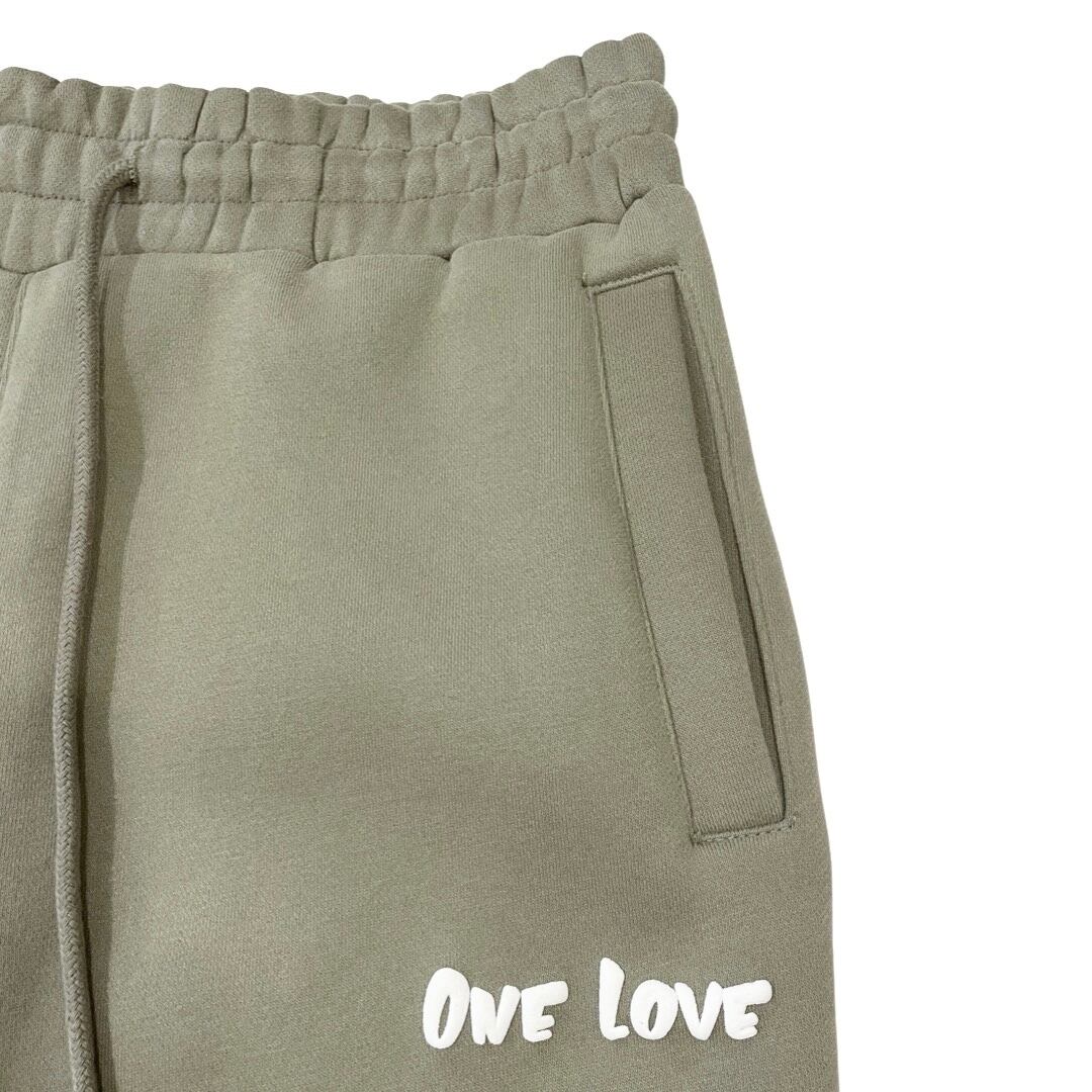 BIG LOGO SWEATSUIT SET - ASH GREEN