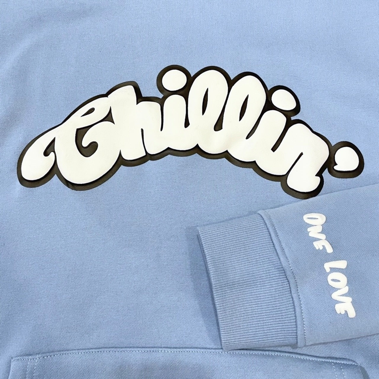 BIG LOGO SWEATSUIT SET - SKY BLUE
