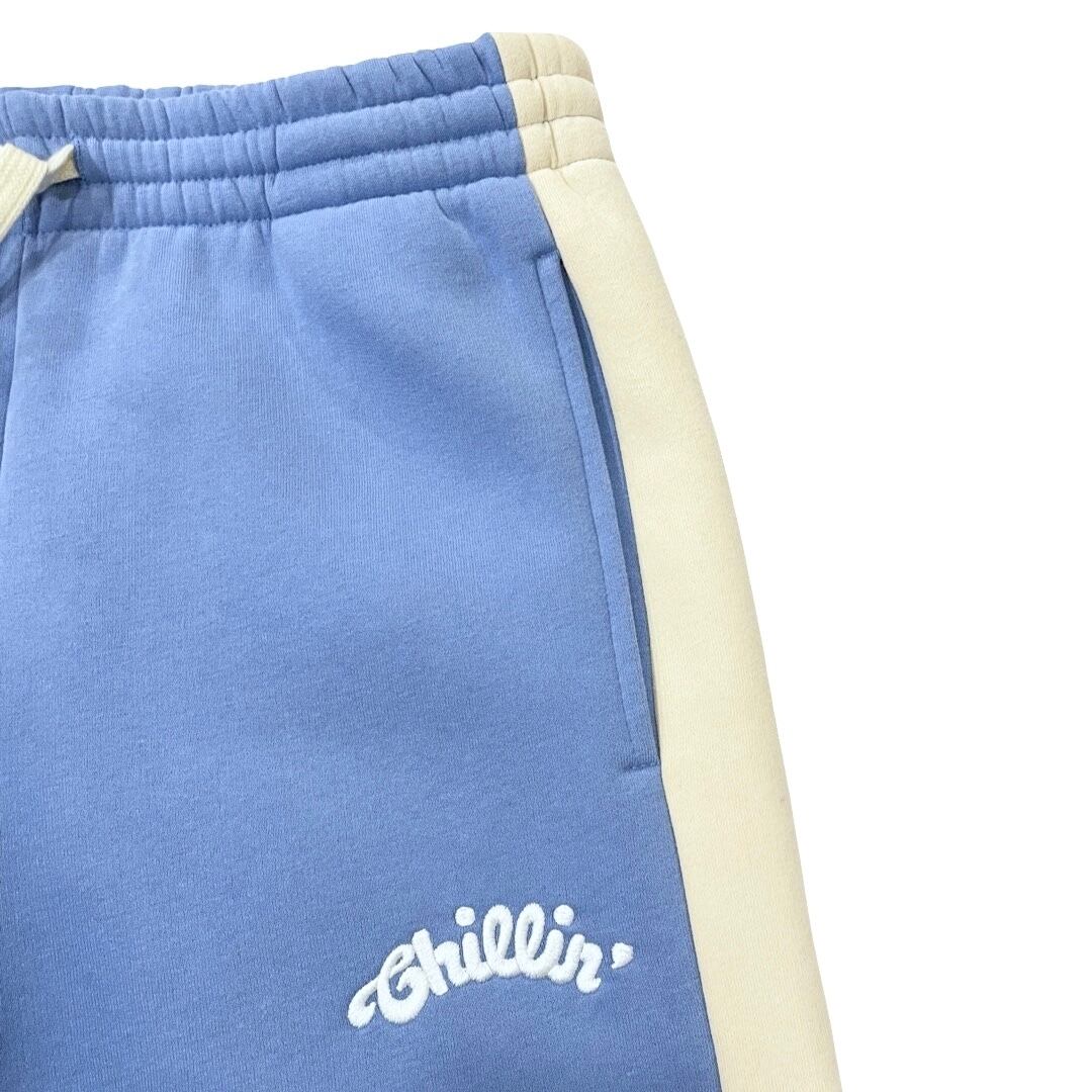 LINE SWEATSUIT SET - SKY BLUE