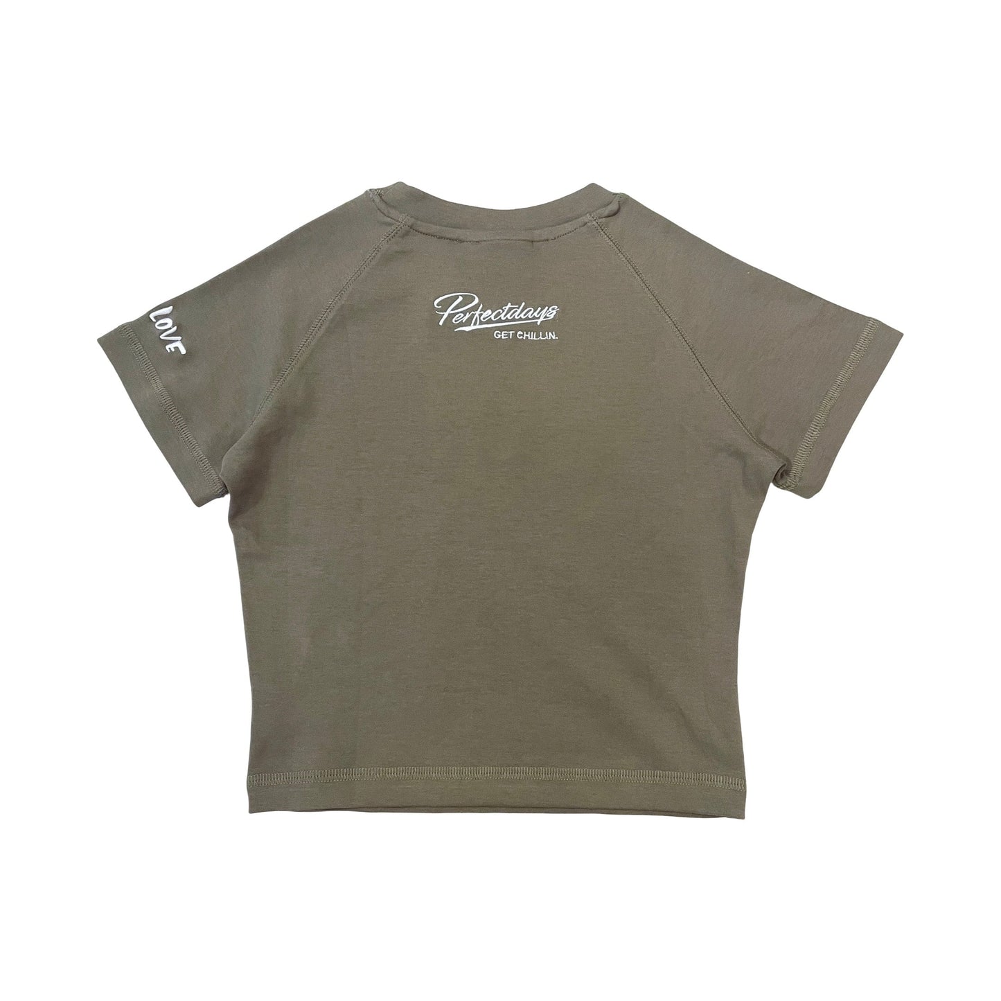Women's CROPPED S/S TEE - OLIVE