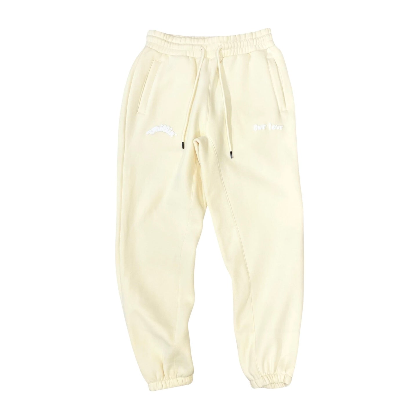 BIG LOGO SWEATSUIT SET - CREAM