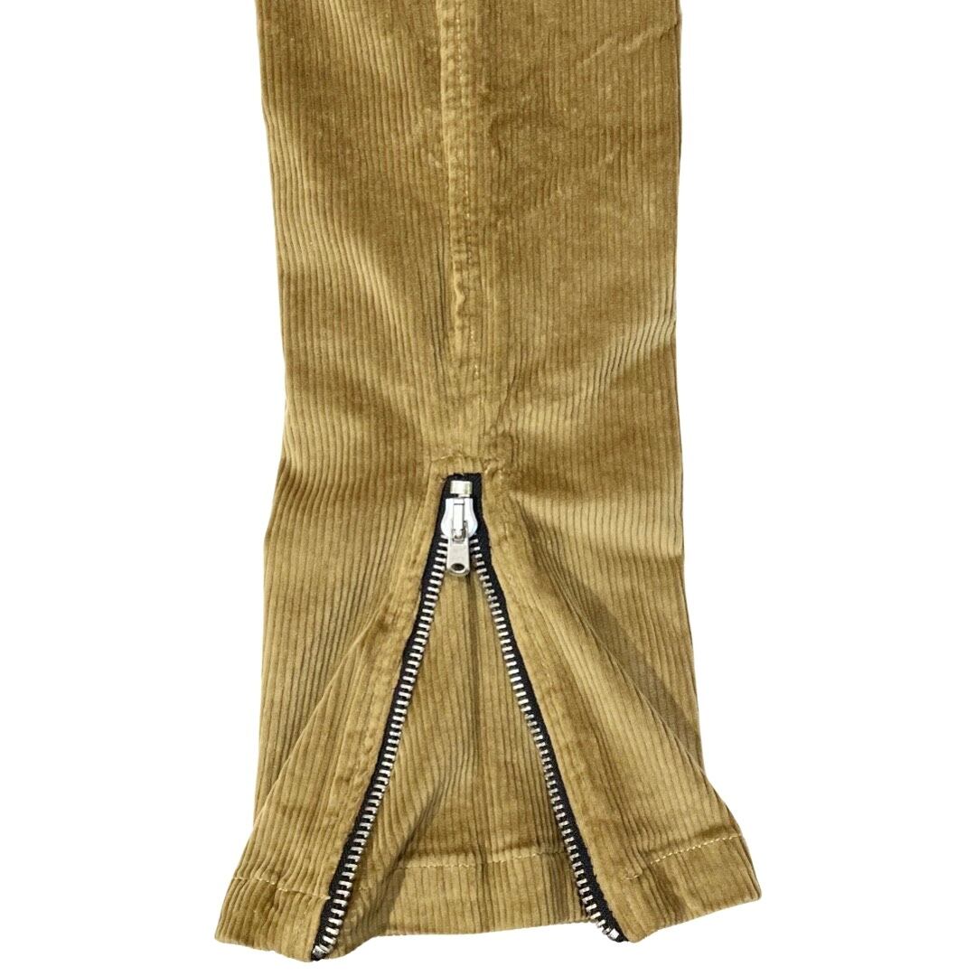 CORDUROY CARGO PANTS - BROWN