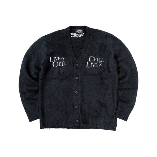 MOHAIR SUIT SET - BLACK