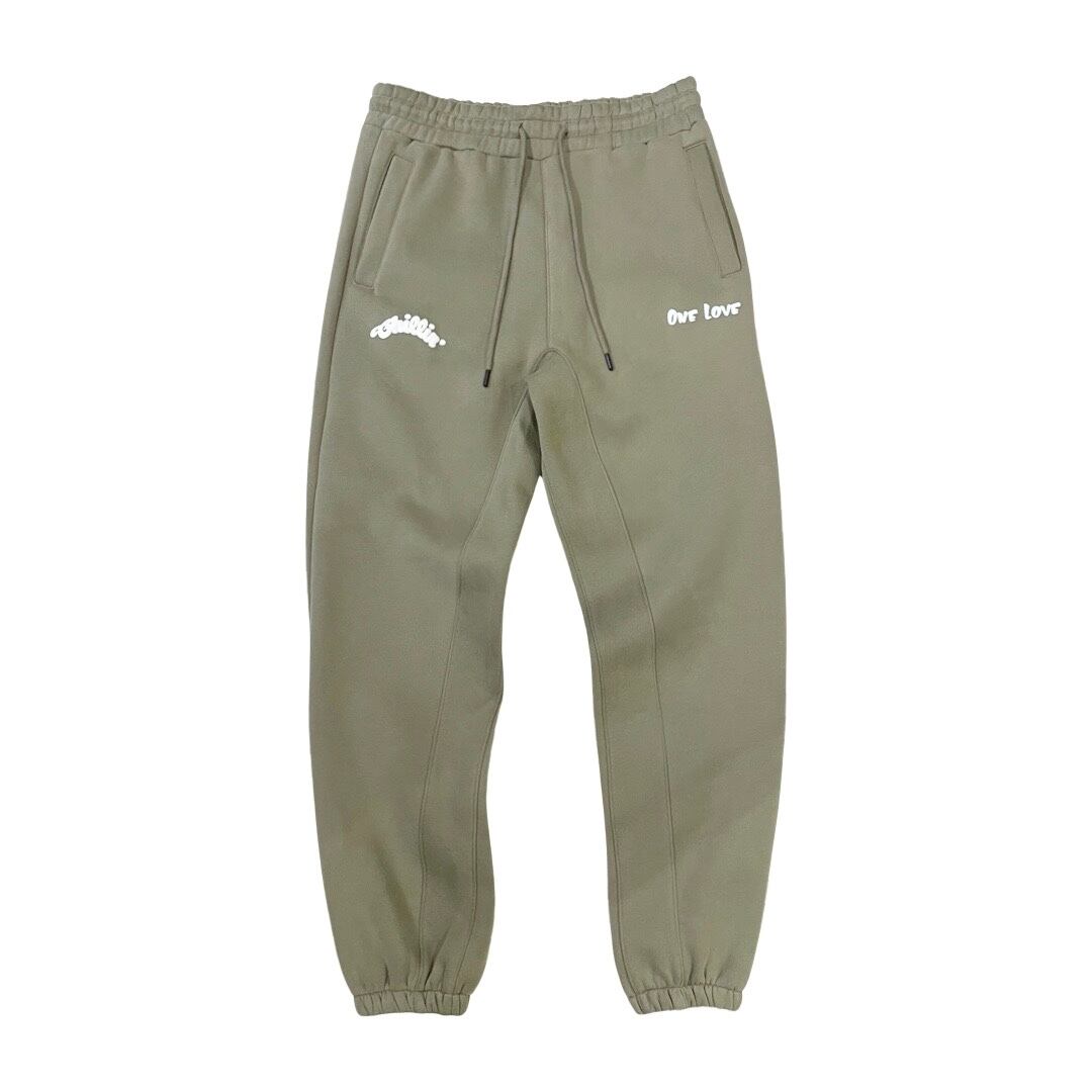 BIG LOGO SWEATSUIT SET - ASH GREEN