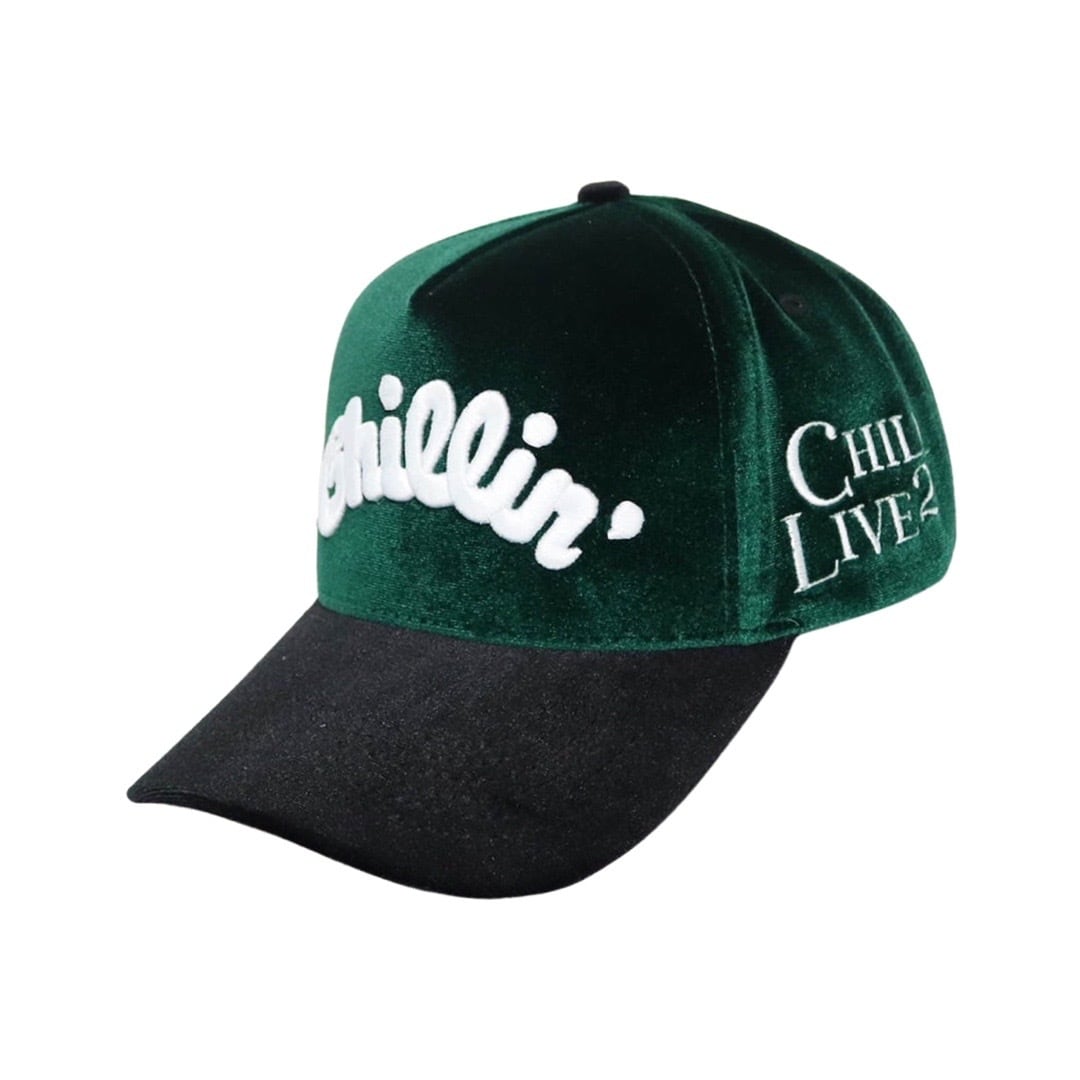 L2C VELVET CAP - GREEN
