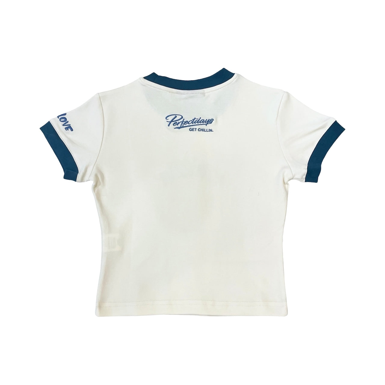 Women's RINGER S/S TEE - T.BLUE