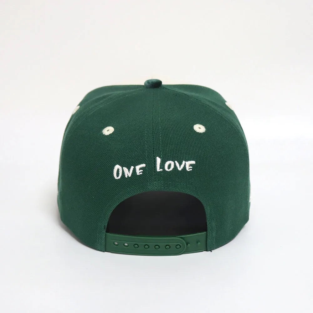 NY BUTTERFLY 5PANEL CAP - GREEN