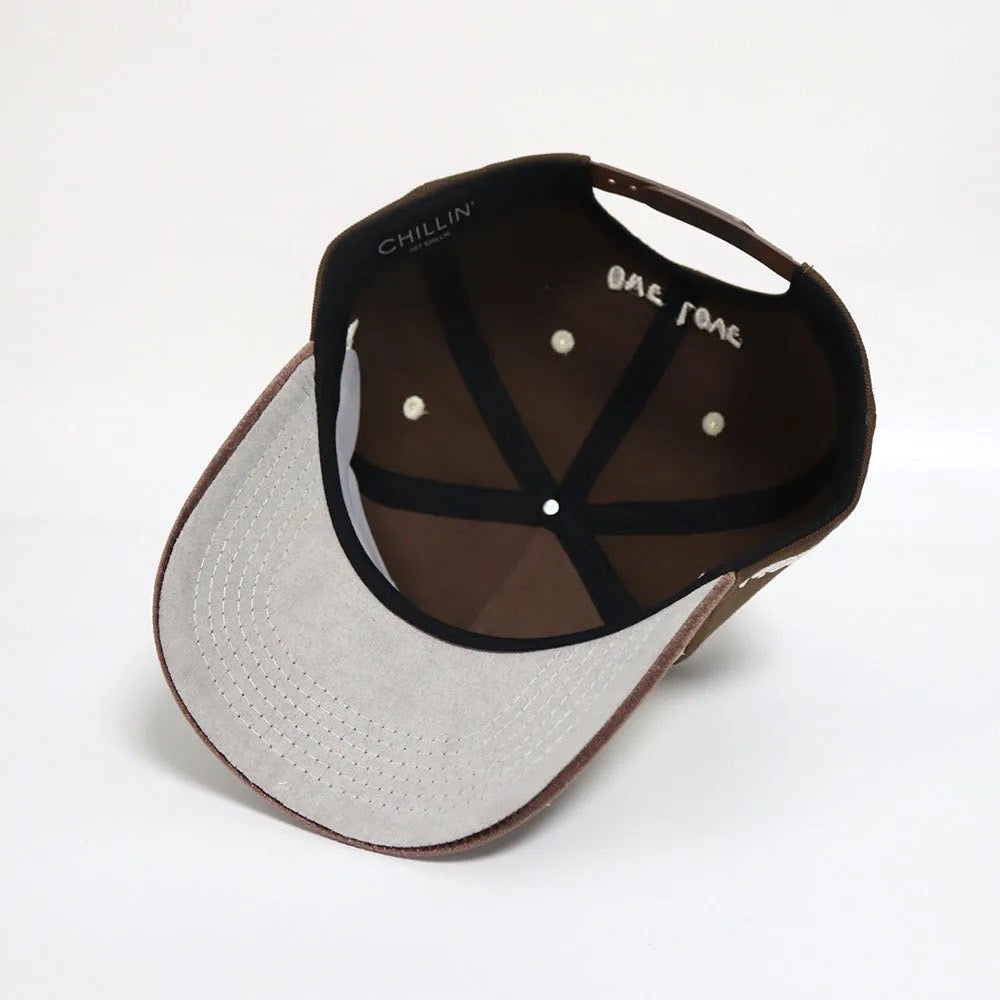 NY BUTTERFLY 5PANEL CAP - BROWN