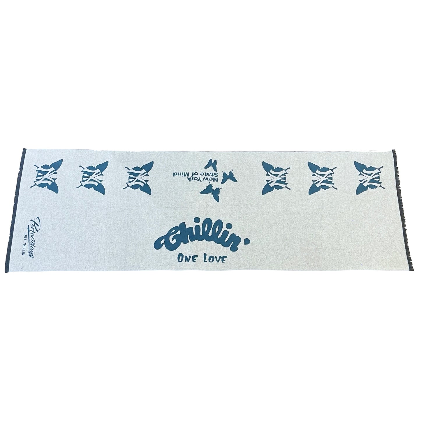 NY BUTTERFLY STOLE - GREEN