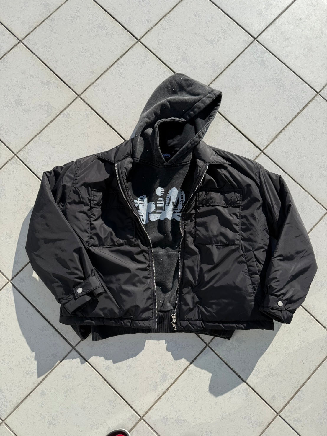 NYLON BOMBER JACKET