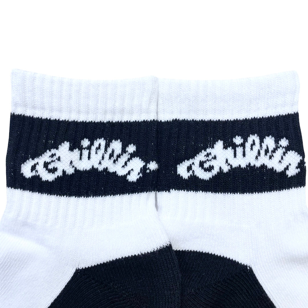 LOGO SOCKS (LOW)- BLACK