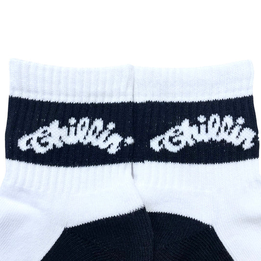 LOGO SOCKS (LOW)- BLACK