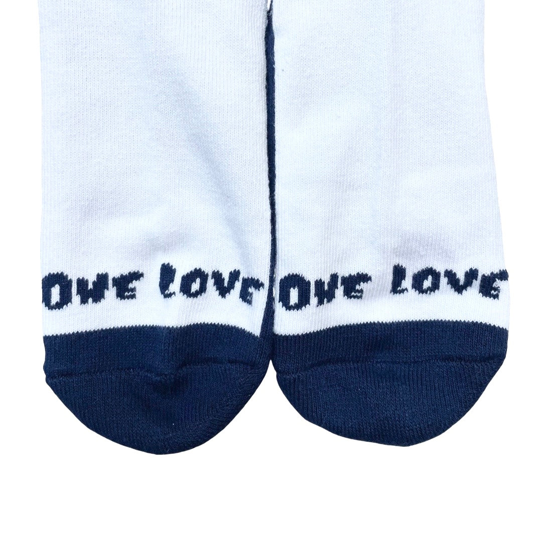 LOGO SOCKS (LOW)- NAVY