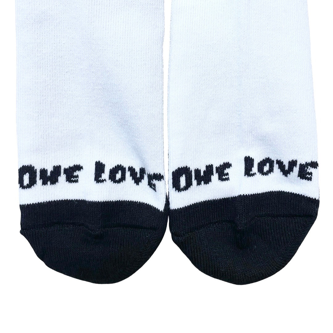 LOGO SOCKS (LOW)- BLACK