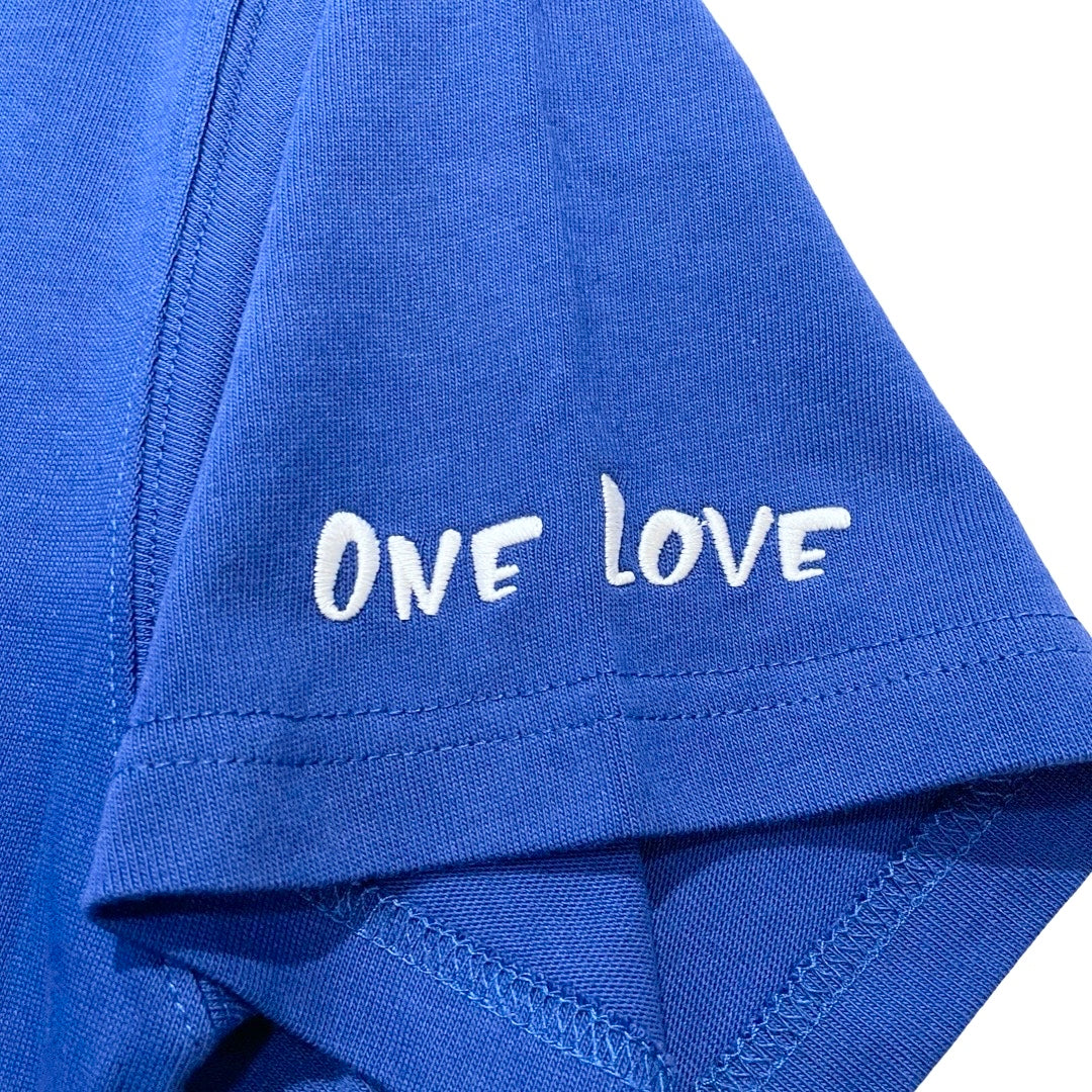 LA ANGEL S/S TEE - BLUE / WHITE