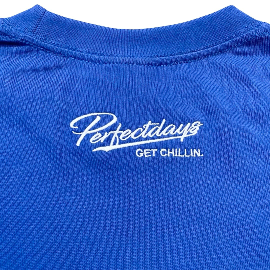 LA ANGEL S/S TEE - BLUE / WHITE
