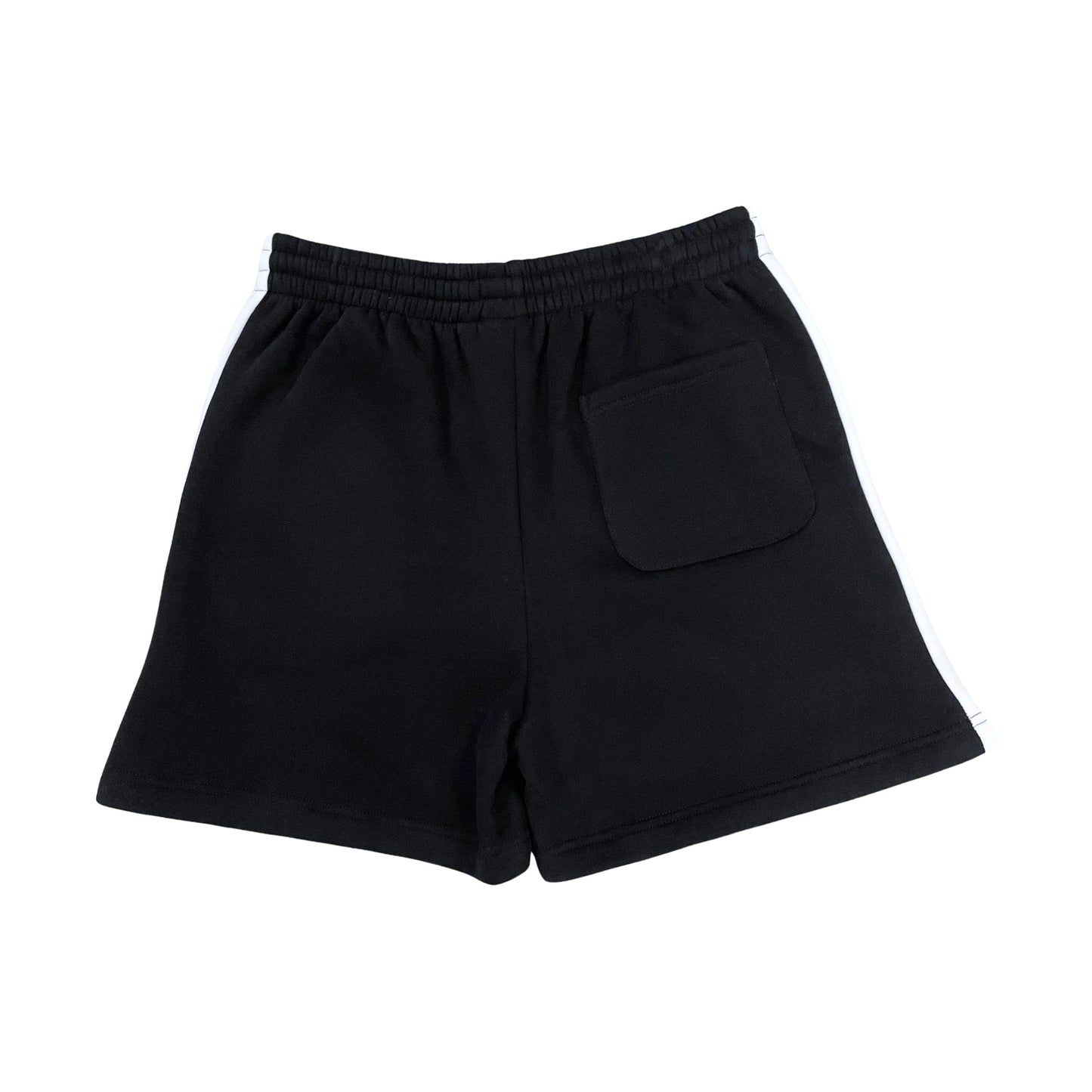 LINE ZIP-UP SWEATSUIT SET - BLACK