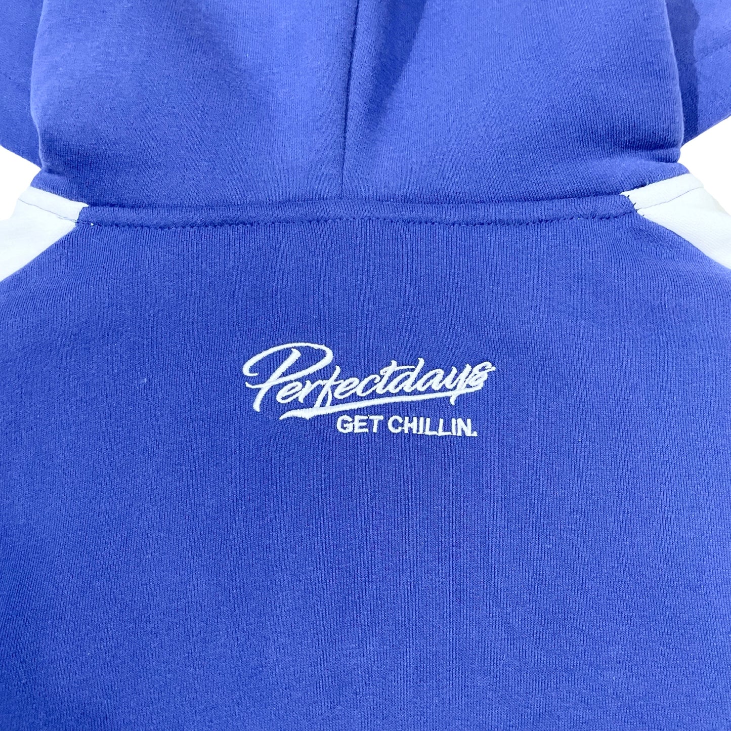 LINE ZIP-UP SWEATSUIT SET - BLUE