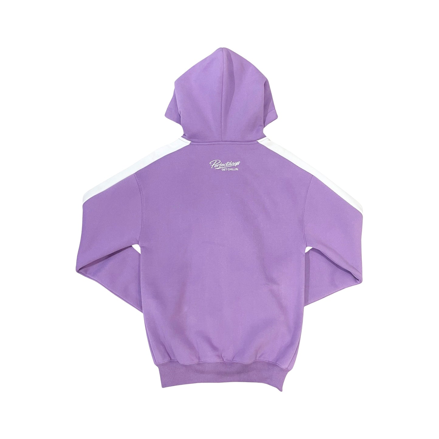 LINE ZIP-UP SWEATSUIT SET - PURPLE