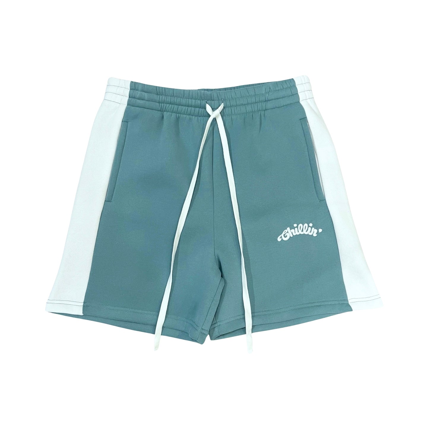 LINE ZIP-UP SWEATSUIT SET - MINT