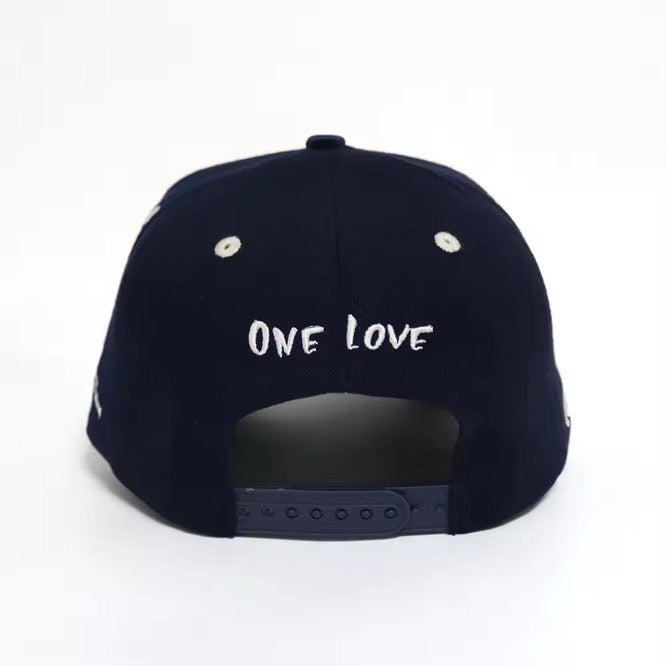 NY BUTTERFLY 5PANEL CAP - NAVY