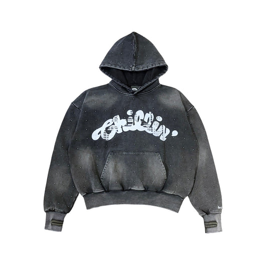 STUDS PIGMENT HOODIE