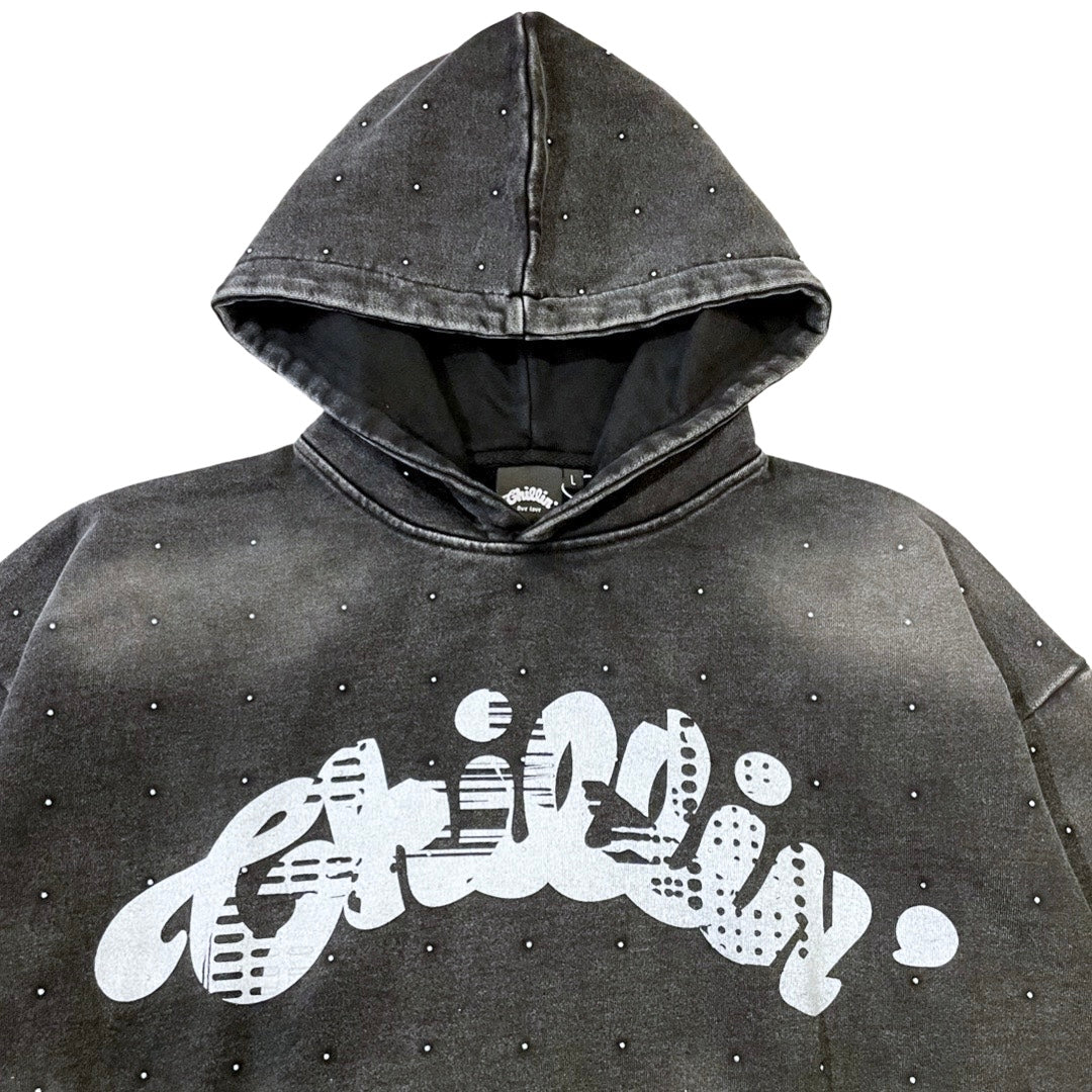 STUDS PIGMENT HOODIE