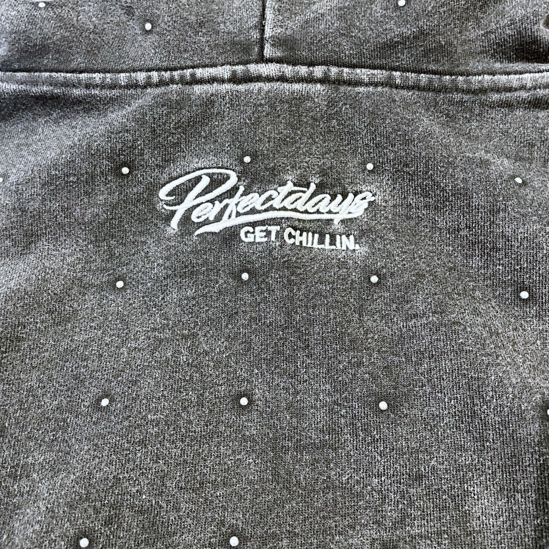 STUDS PIGMENT HOODIE