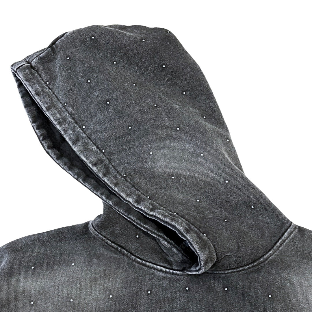 STUDS PIGMENT HOODIE