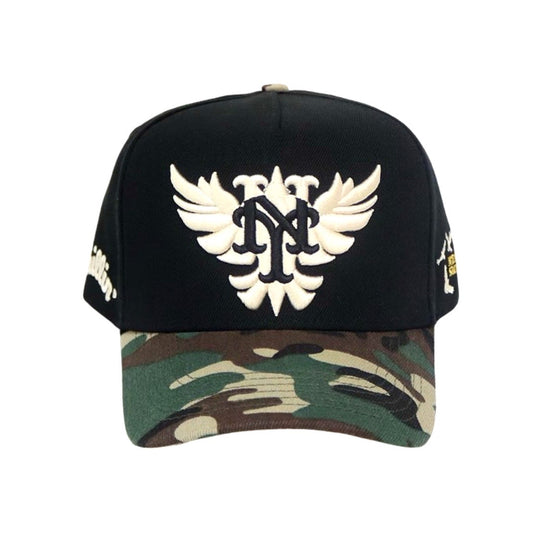 EAGLE CAP - BLACK / CAMO