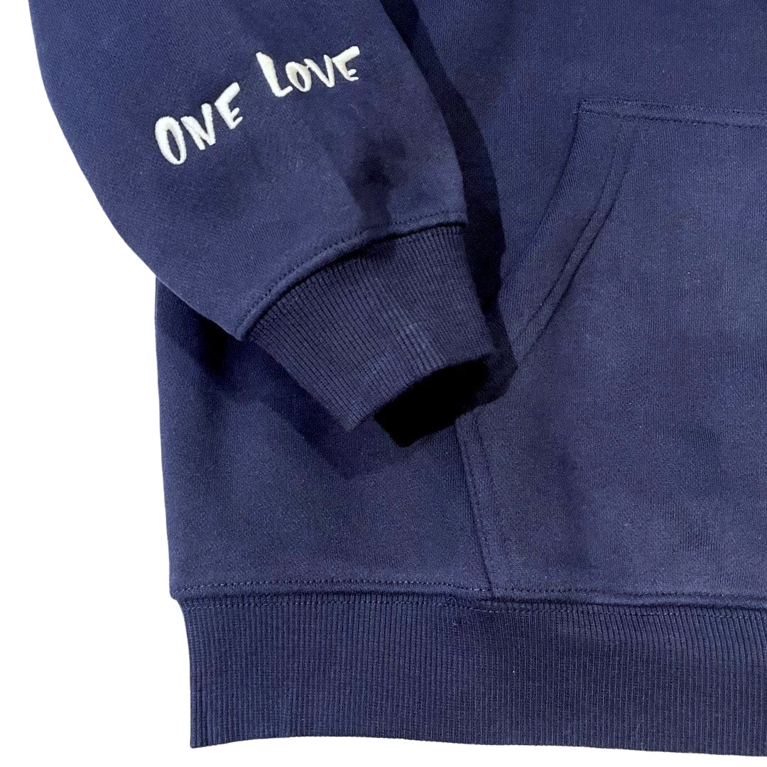 NY BUTTERFLY HOODIE - NAVY