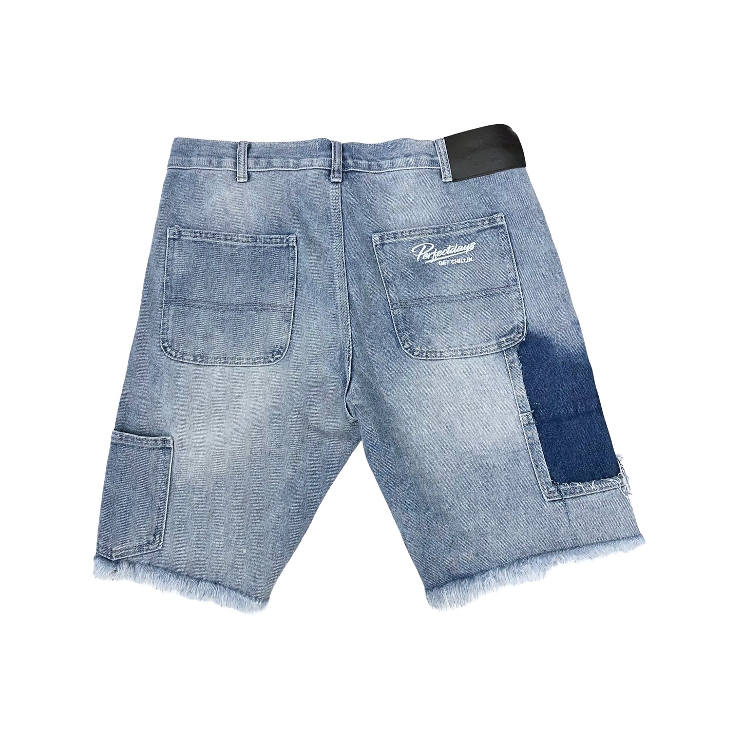 PAINTER DENIM SHORTS - L.BLUE