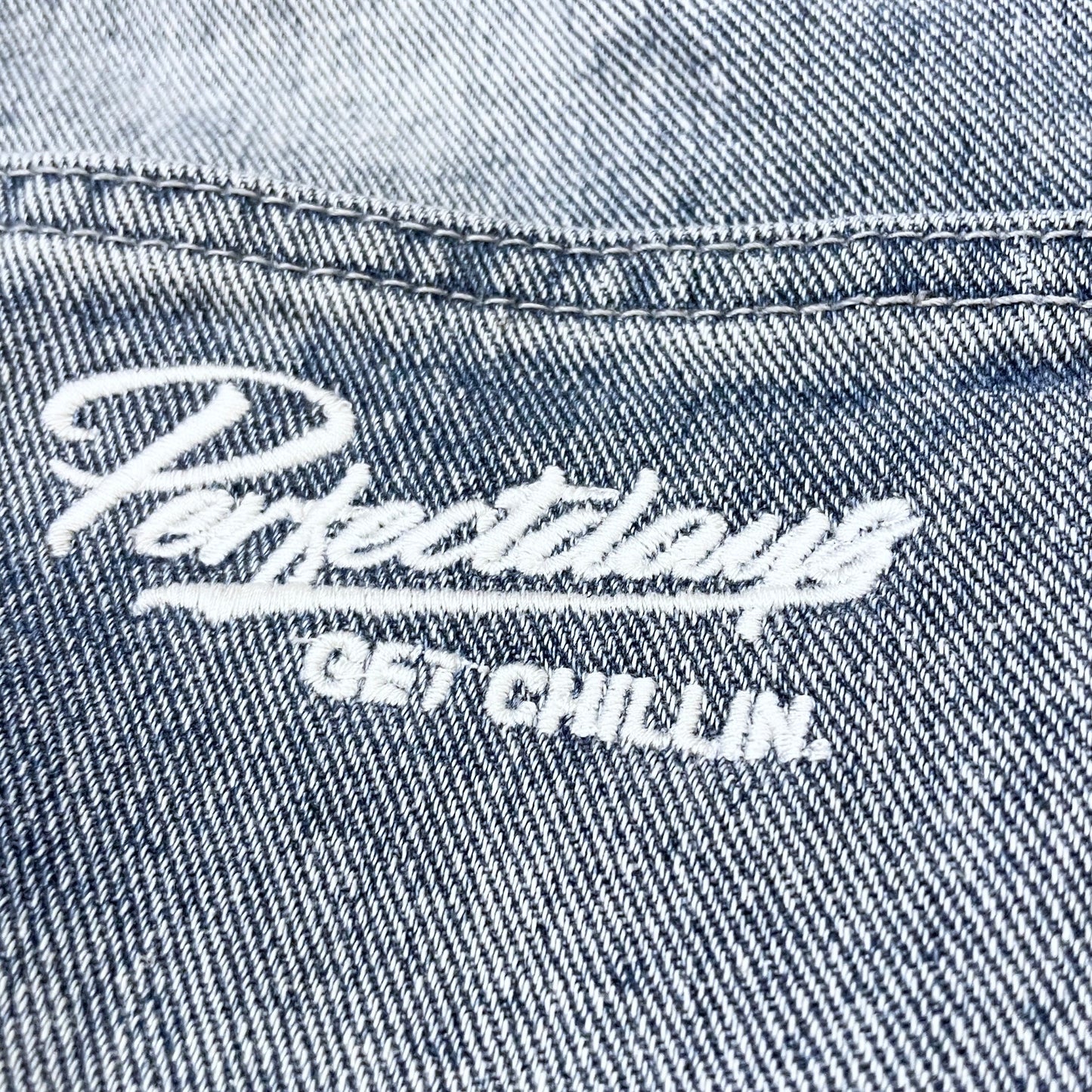 PAINTER DENIM SHORTS - L.BLUE