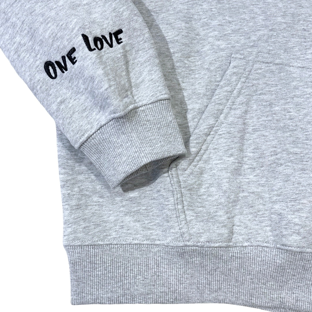 NY BUTTERFLY HOODIE - GREY