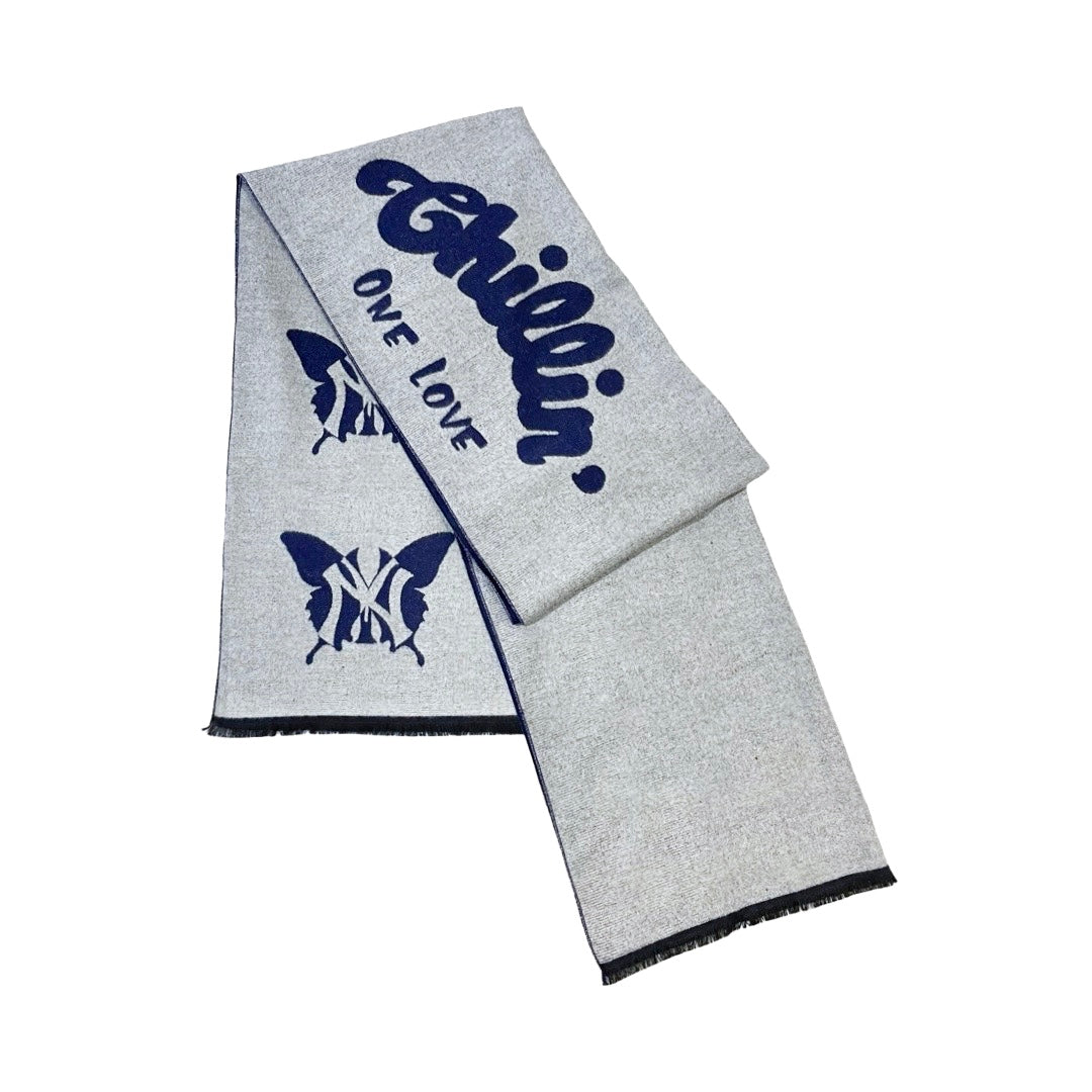 NY BUTTERFLY STOLE - NAVY