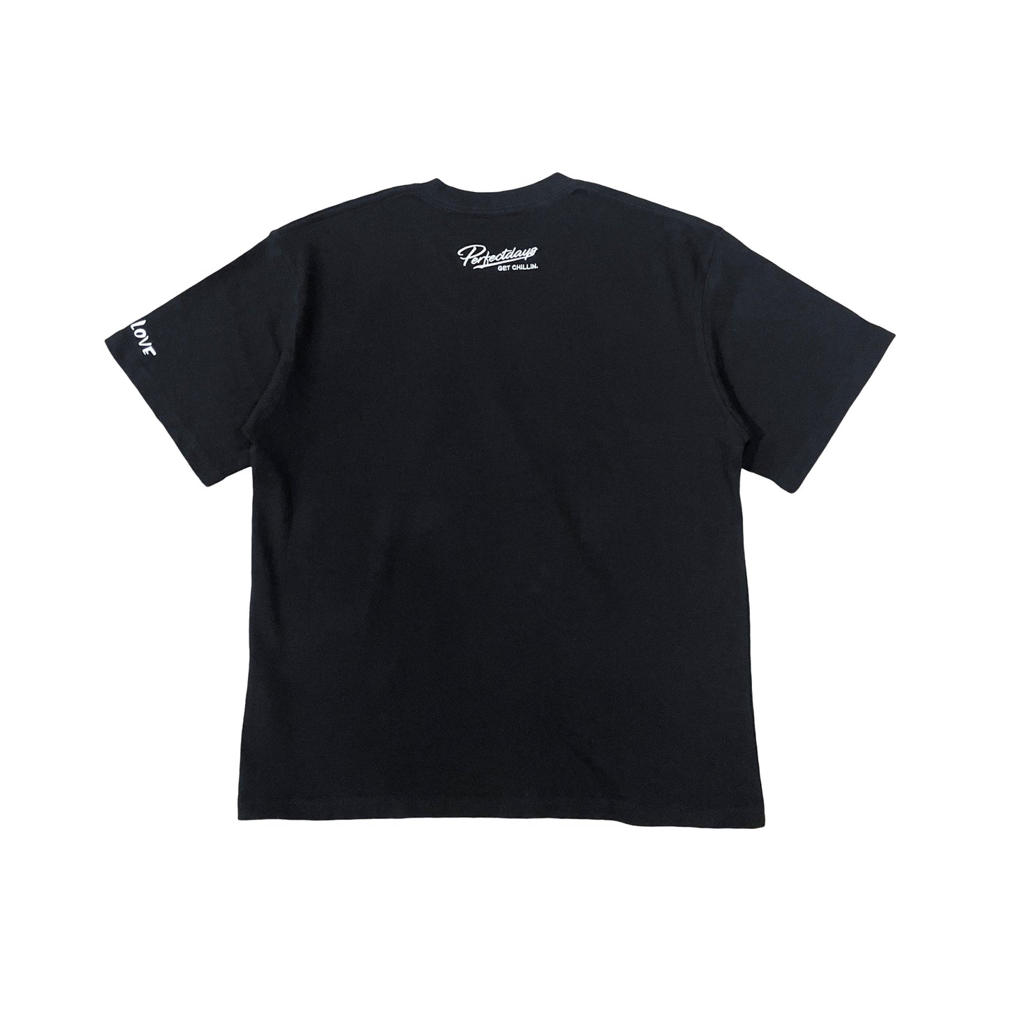 BIG LOGO S/S TEE - BLACK / WHITE