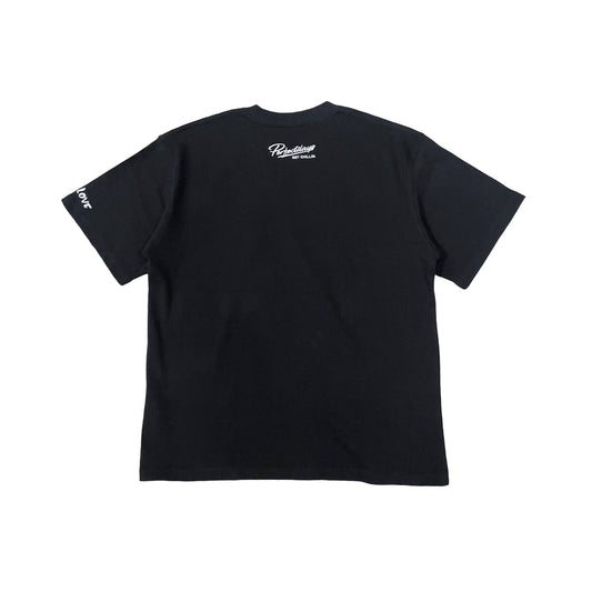 BIG LOGO S/S TEE - BLACK / WHITE