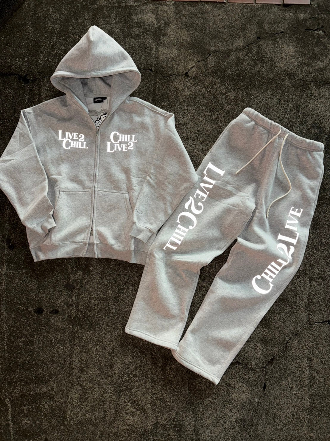 L2C REFLECTOR PANTS - GREY