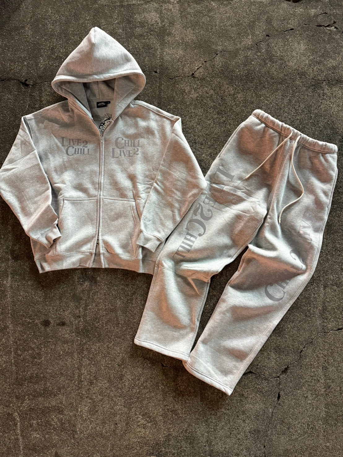 L2C REFLECTOR PANTS - GREY