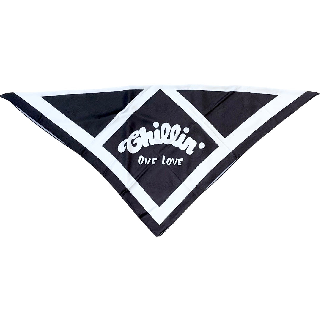 NY BUTTERFLY SCARF - BLACK