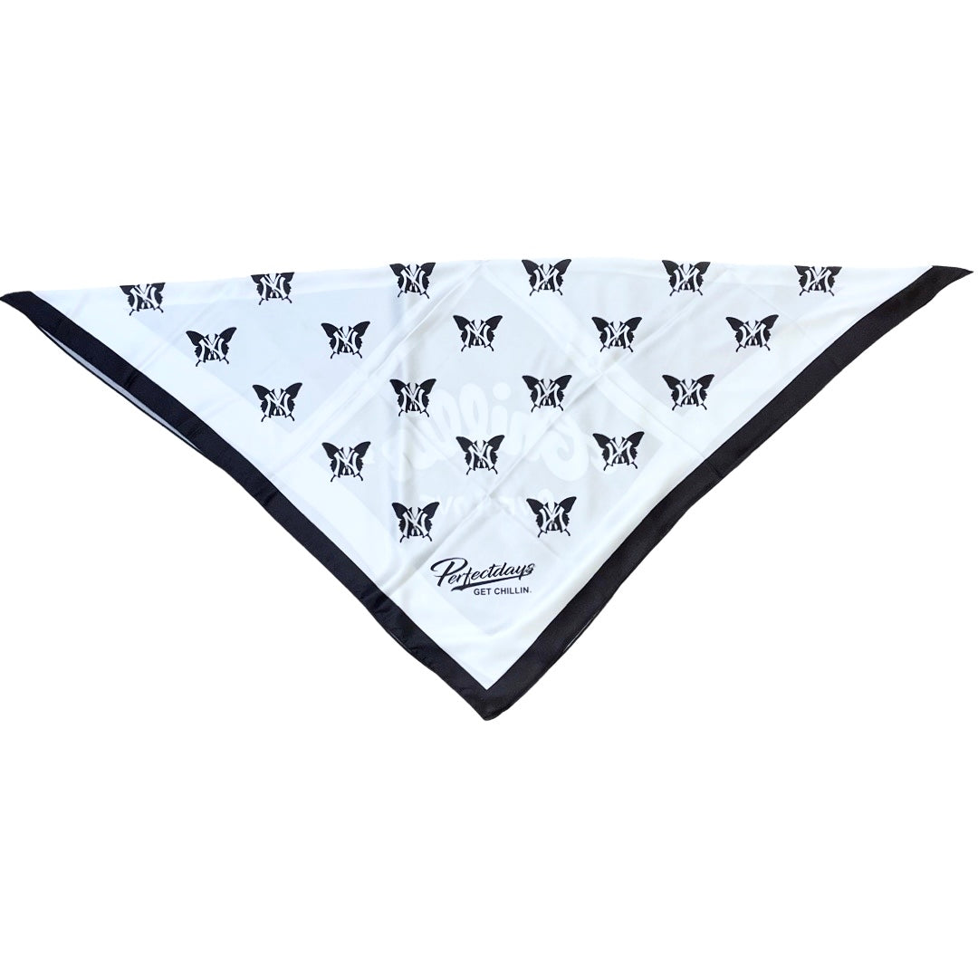 NY BUTTERFLY SCARF - BLACK
